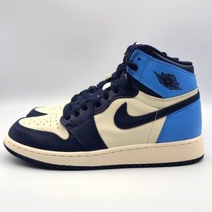 NIKE - (GS) Air Jordan 1 High OG "OBSIDIAN"